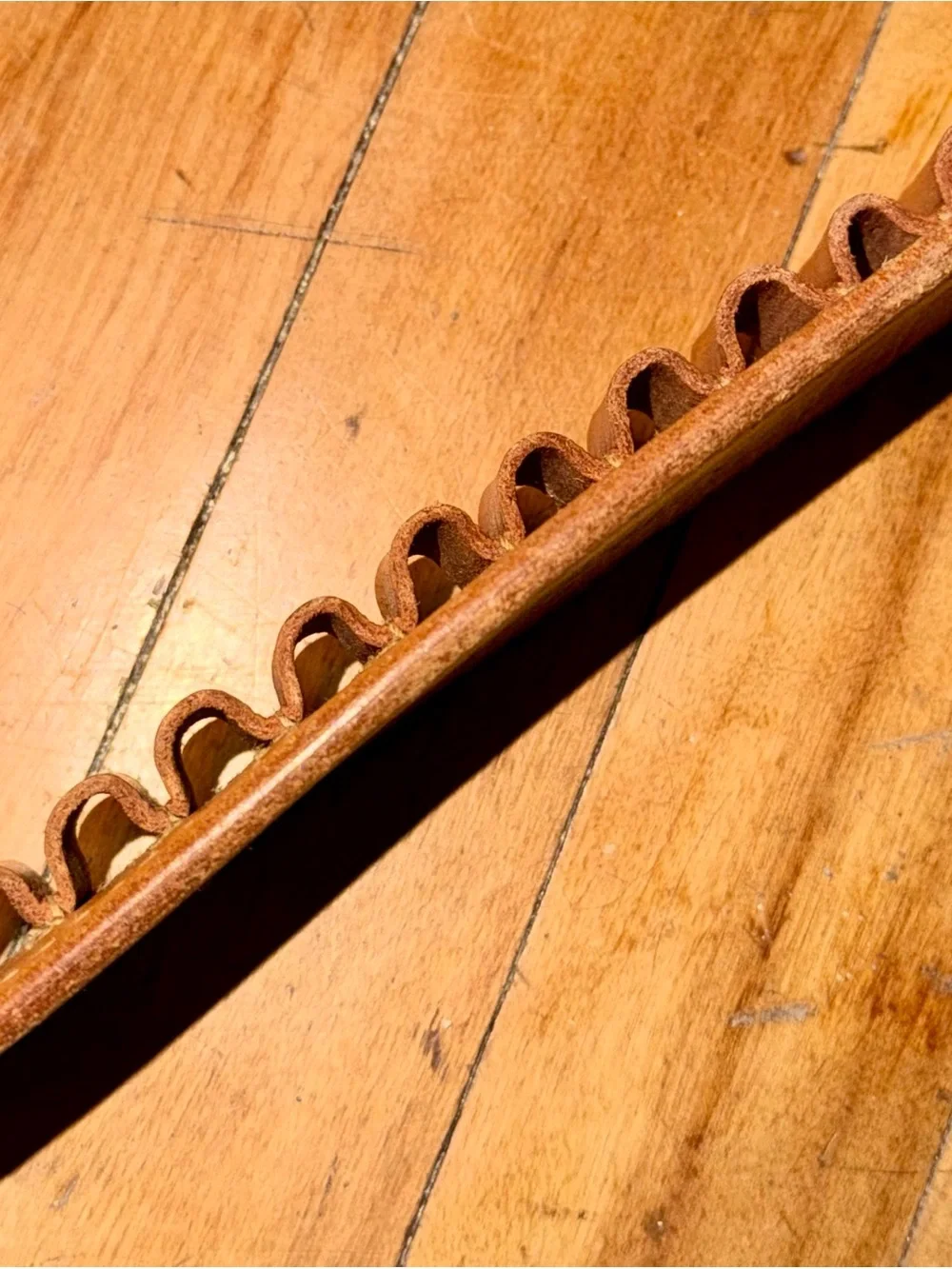 A.E. Nelson Western Leather Gun Belt